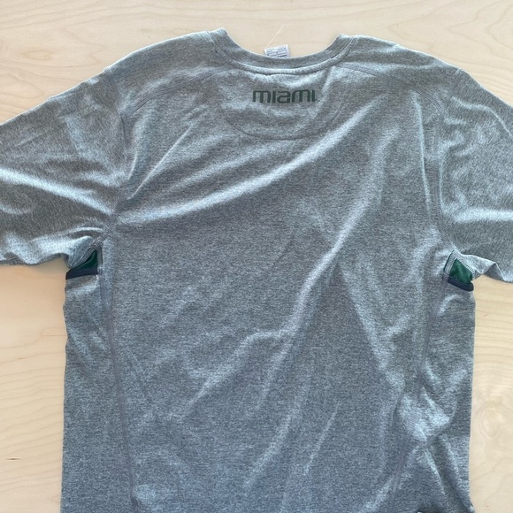 Miami Canes Nike Dri-fit Shirt size large (FN) - Picture 10 of 10